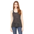 thumbnail image 1 of The Bella + Canvas Ladies Flowy Racerback Tank Top - BLACK MARBLE - XS, 1 of 2