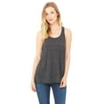 thumbnail image 1 of The Bella + Canvas Ladies Flowy Racerback Tank Top - CHRCL BLK SLUB - L, 1 of 2