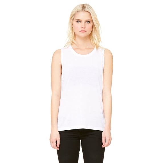 Bella + Canvas Women's Flowy Scoop Muscle Tank - B8803