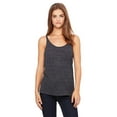 thumbnail image 1 of The Bella + Canvas Ladies Slouchy Tank Top - CHRCL BLK SLUB - M, 1 of 2