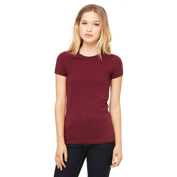 The Bella + Canvas Ladies The Favorite T-Shirt - MAROON - 2XL