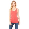 thumbnail image 1 of branded bella + canvas ladies triblend racerback tank top - solid wht trblnd - m (instant saving 5% & more on min 2), 1 of 2