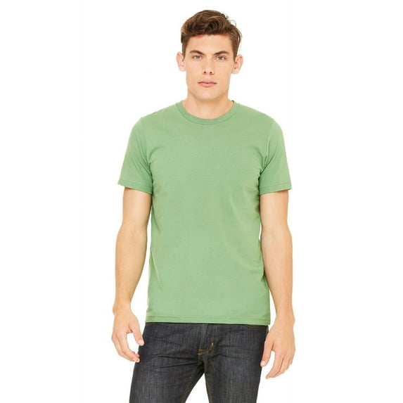 The Bella + Canvas Unisex Jersey Short Sleeve T-Shirt - LEAF - M