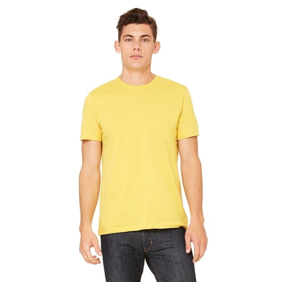The Bella + Canvas Unisex Jersey Short Sleeve T-Shirt - MAIZE YELLOW - L
