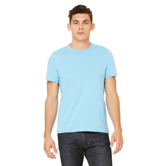 The Bella + Canvas Unisex Jersey Short Sleeve T-Shirt - OCEAN BLUE - M