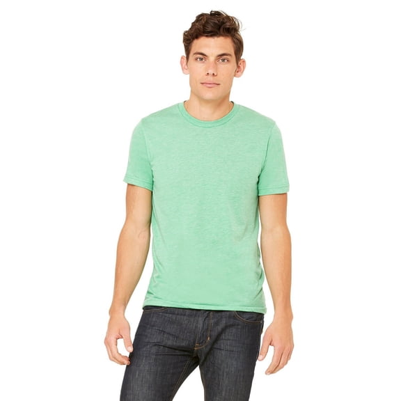 The Bella Canvas Unisex Triblend Short Sleeve T-Shirt - GREEN TRIBLEND - 2XL