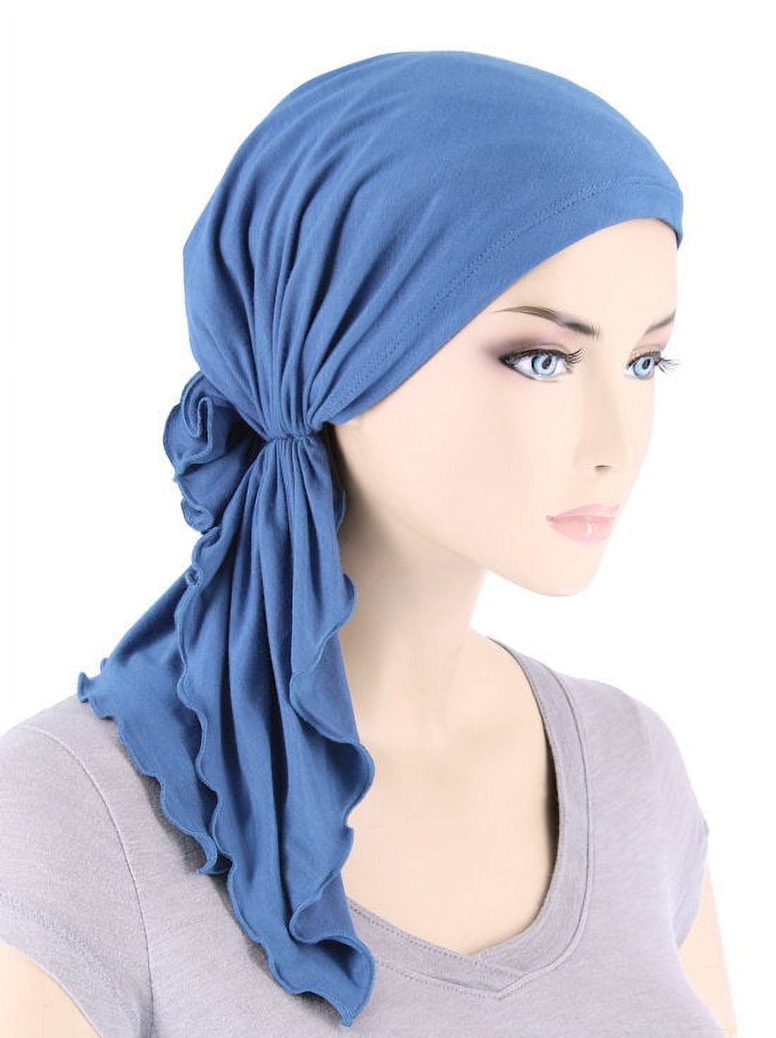 The Bella Scarf Bamboo Periwinkle Blue