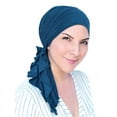 thumbnail image 1 of The Bella Scarf Bamboo Teal Blue, 1 of 2