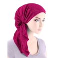 thumbnail image 1 of The Bella Scarf Plisse Hot Pink, 1 of 1
