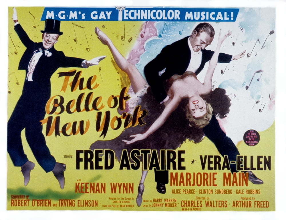 The Belle Of New York Canvas Art -  (28 x 22)