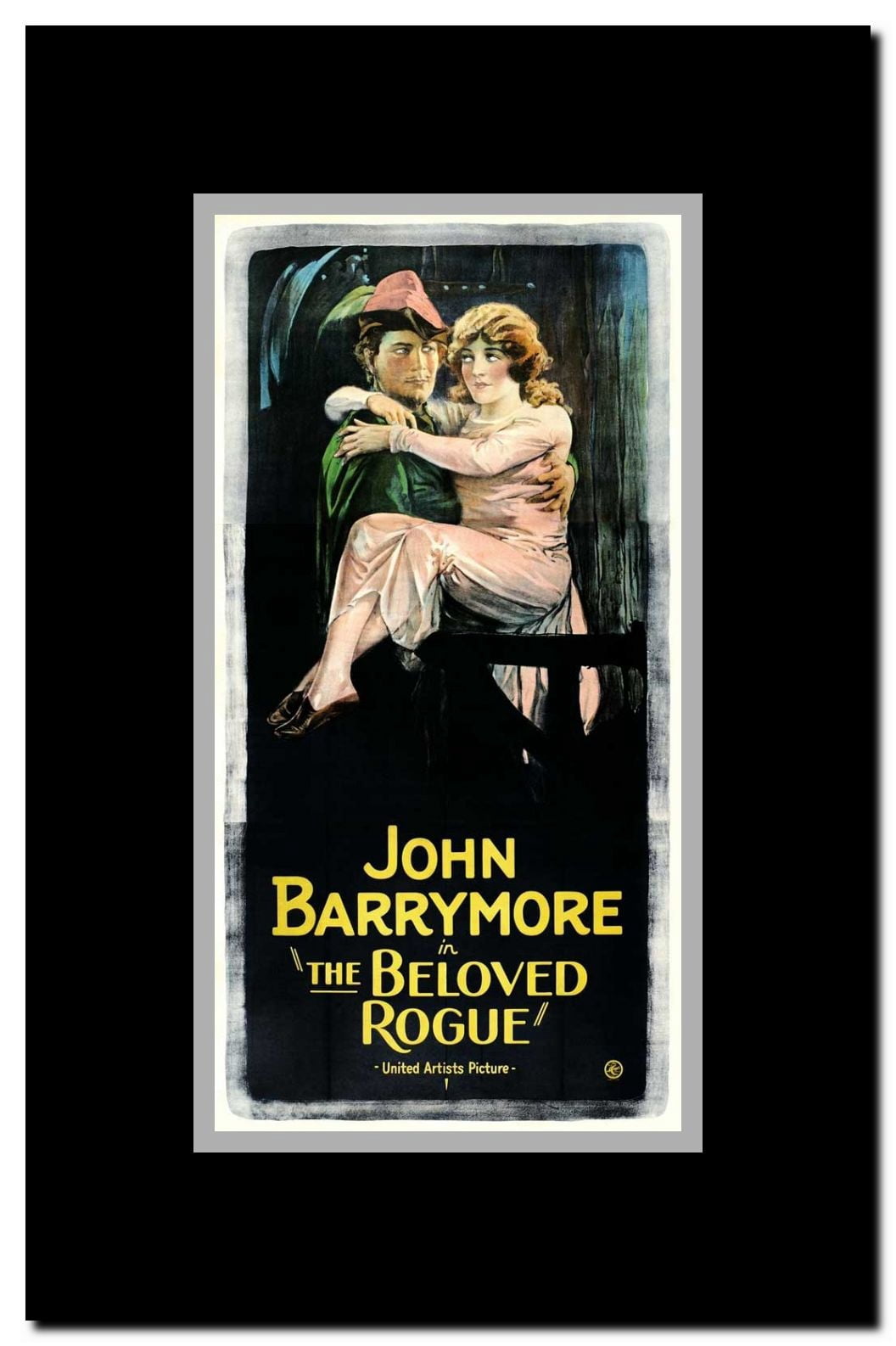 The Beloved Rogue Framed Movie Poster