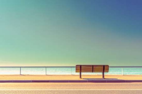 The Bench Canvas Art - Arnaud Bratkovic (12 x 18)