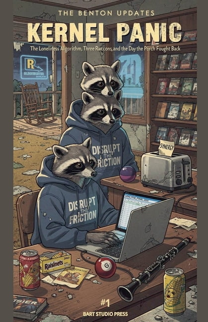 The Benton Updates: The Loneliness Algorithm, Three Raccoons, and the Day the Porch Fought Back #1, (Paperback)