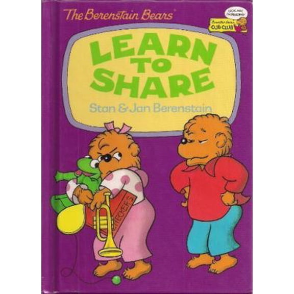 Pre-Owned The Berenstain Bears Learn To Share by Stan Berenstain (Hardcover), Children's Books, English