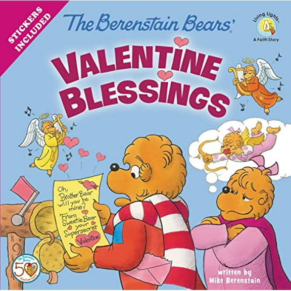 Pre-Owned The Berenstain Bears' Valentine Blessings by Mike Berenstain (Paperback)