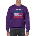 thumbnail image 1 of The Best 4Th Of July Sweatshirt Men -Image by Shutterstock, Male 5X-Large, 1 of 4