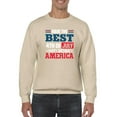 thumbnail image 1 of The Best 4Th Of July Sweatshirt Men -Image by Shutterstock, Male XX-Large, 1 of 4
