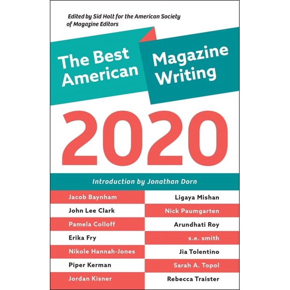 The Best American Magazine Writing 2020, (Paperback)