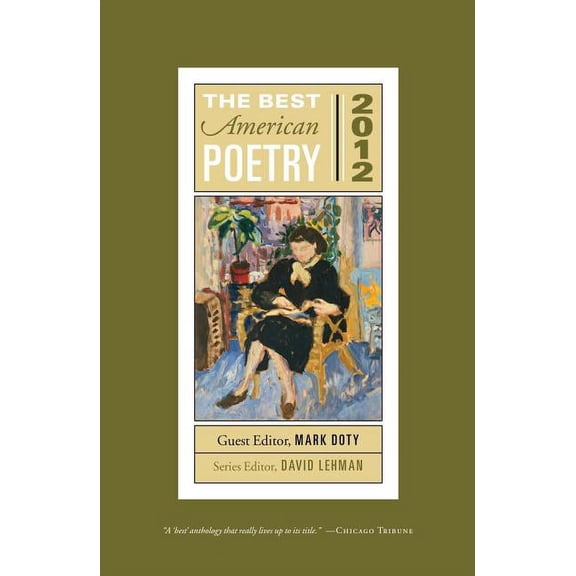 Best American Poetry The Best American Poetry 2012: Series Editor David Lehman, (Paperback)