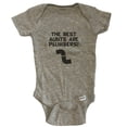 thumbnail image 1 of The Best Aunts Are Plumbers Funny Niece Nephew Baby Bodysuit - Grey, 1 of 2