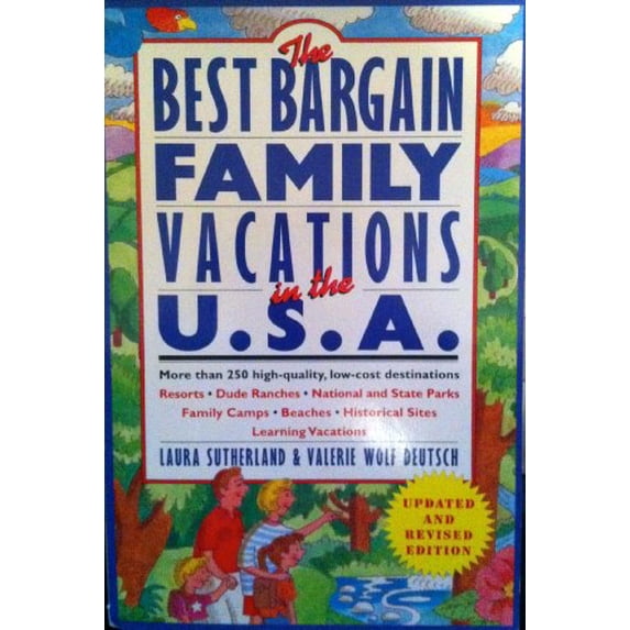 Pre-Owned The Best Bargain Family Vacations in the U.S.A. (Paperback) 0312087047 9780312087043