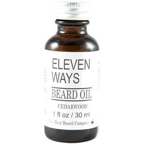 The Best Beard Company Eleven Ways Cedarwood Beard Oil, 1 fl oz