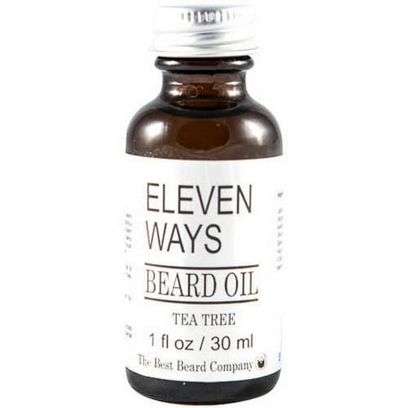 The Best Beard Company Eleven Ways Tea Tree Beard Oil, 1 fl oz
