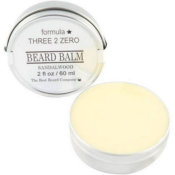 The Best Beard Company Formula Three 2 Zero Sandalwood Beard Balm, 2 fl oz