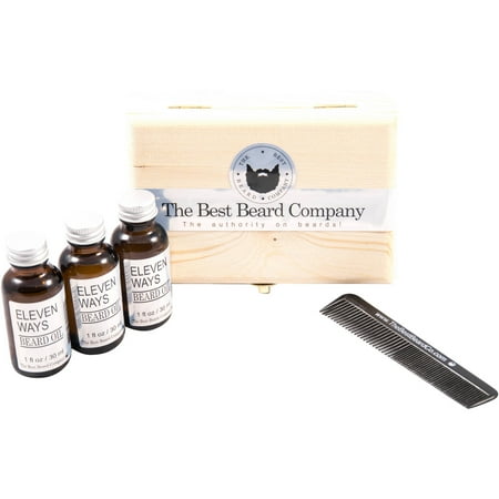 The Best Beard Company The Triple Bundle Beard Grooming Kit. 5 pc