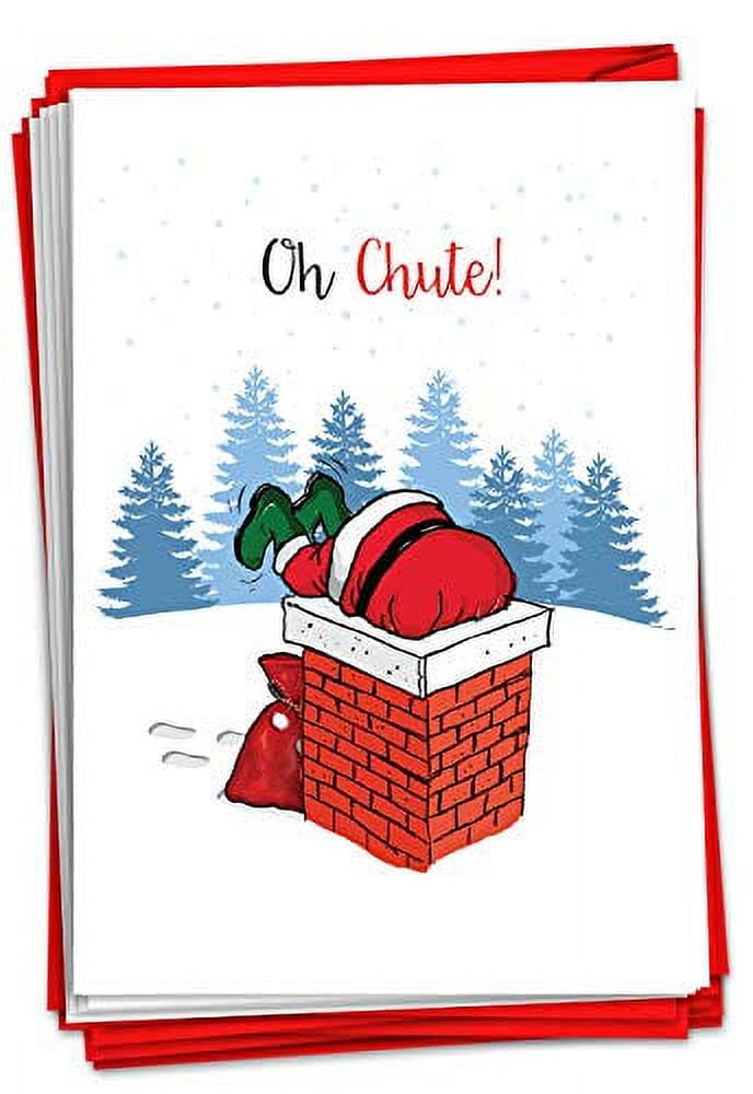 NobleWorks Jingle Bell Rock Funny Christmas Card