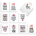 thumbnail image 1 of The Best Card Company 20 Assorted Mother's Day Notecards Bulk Box Set 4 x 5.12 Inch with Envelopes (10 Designs, 2 Each) Amazing Mom AM10351MDG-B2x10, 1 of 6