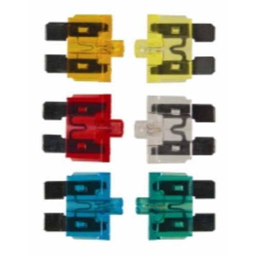 The Best Connection 10-0007 7.5 Amp Brown Atc/ato Smart Glow Fuse 2 Pcs
