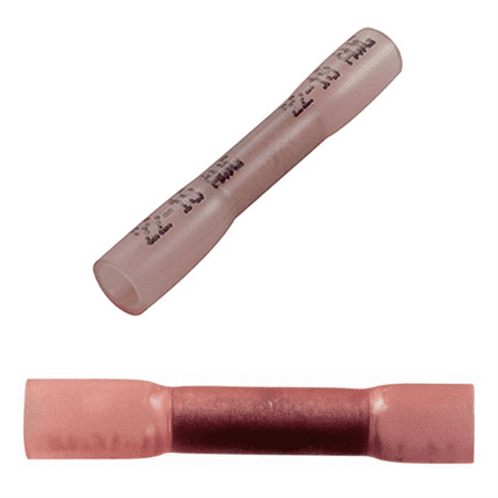 The Best Connection 22-18 AWG CS HEAT SHRINK BUTT CONNECTOR 5 PCS