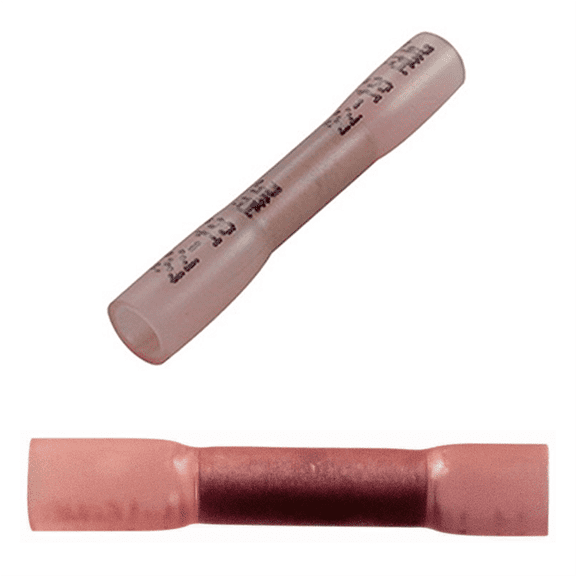 The Best Connection 22-18 AWG CS HEAT SHRINK BUTT CONNECTOR 5 PCS