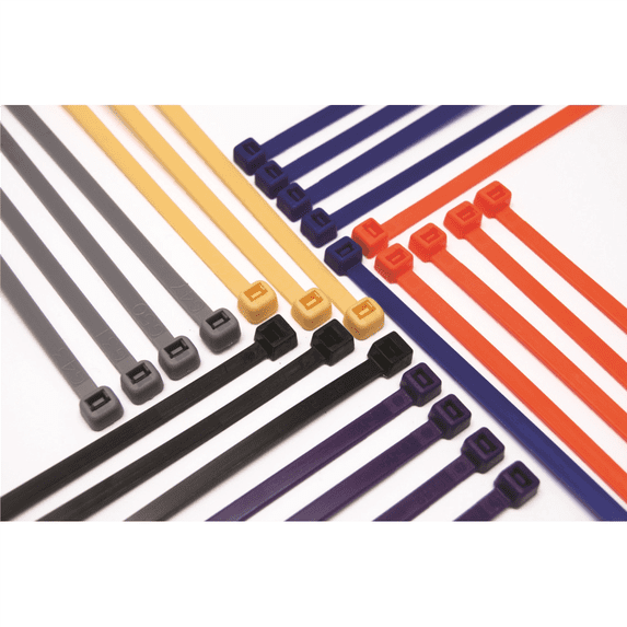 The Best Connection 7.5" Nylon Wire Tie Natural