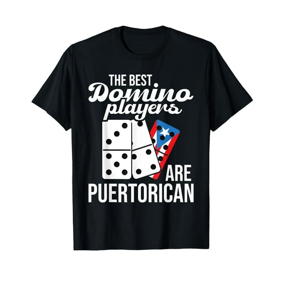 The Best Domino Players Are Puertorican - Dominoes Lover T-Shirt