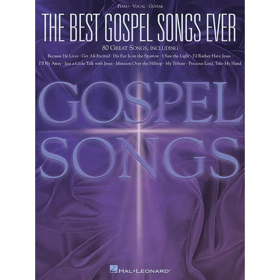 The Best Gospel Songs Ever, P/V/G