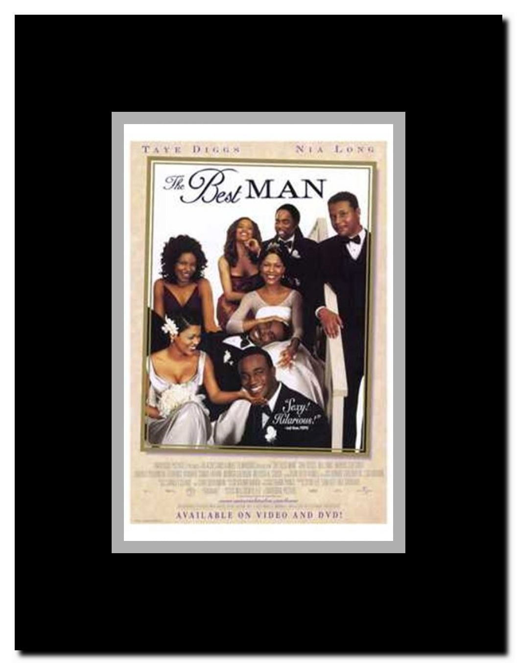 The Best Man Framed Movie Poster