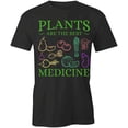 thumbnail image 1 of The Best Medicine T-Shirt | Cute Vegetarian Black Tee Gift, 1 of 5
