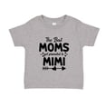 thumbnail image 1 of The Best Moms Get Promoted To Mimi Toddler T-Shirt 2T Athletic Heather, 1 of 3