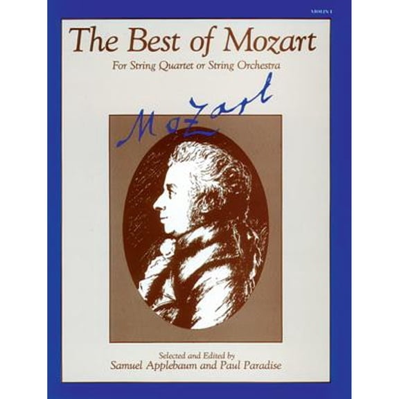 Pre-Owned The Best of Mozart: 1st Violin Paperback - USED