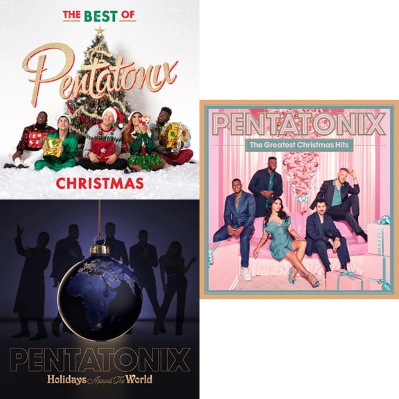 The Best Of Pentatonix Christmas & Holidays Around The World & Greatest Christmas Hits [CD Bundle]