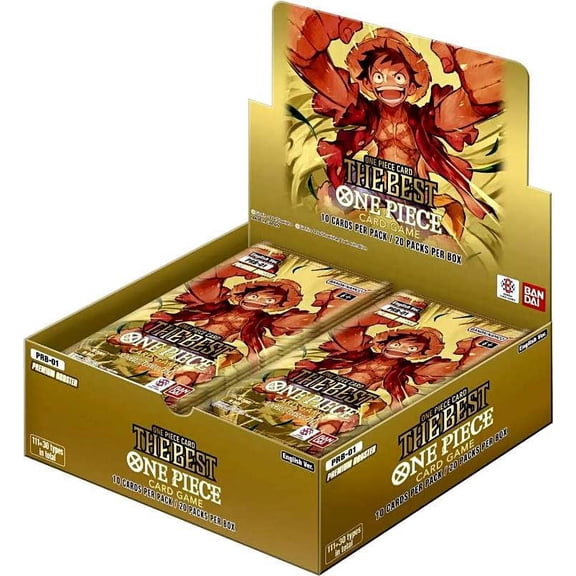 The Best [PRB-01] One Piece TCG Bandai Booster Box