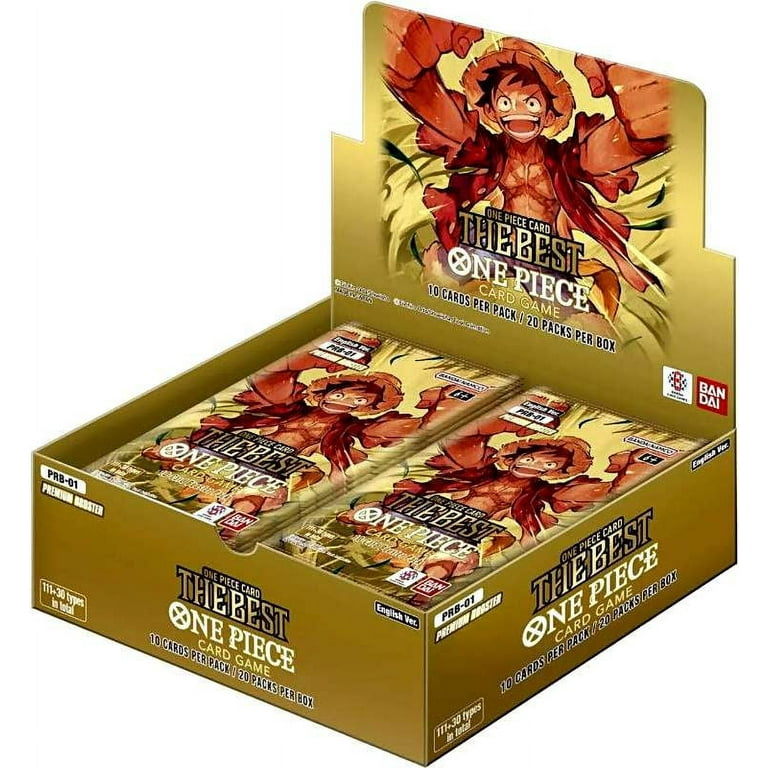 【5％OFF】 TCG Piece One [PRB-01] Best The Bandai Walmart.com - Box Booster ワンピース カードゲーム