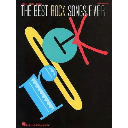Hal Leonard - Various Composers: The Best Rock Songs Ever 2nd Edition Sheet Music - Multi