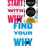 Start with Why Series By Simon Sinek 3 Books Collection Set - Non Fiction - Paperback