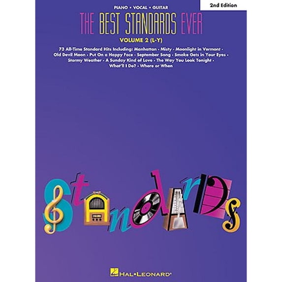 Pre-Owned The Best Standards Ever, Volume 2 (L-Y) (Paperback) 0793511240 9780793511242