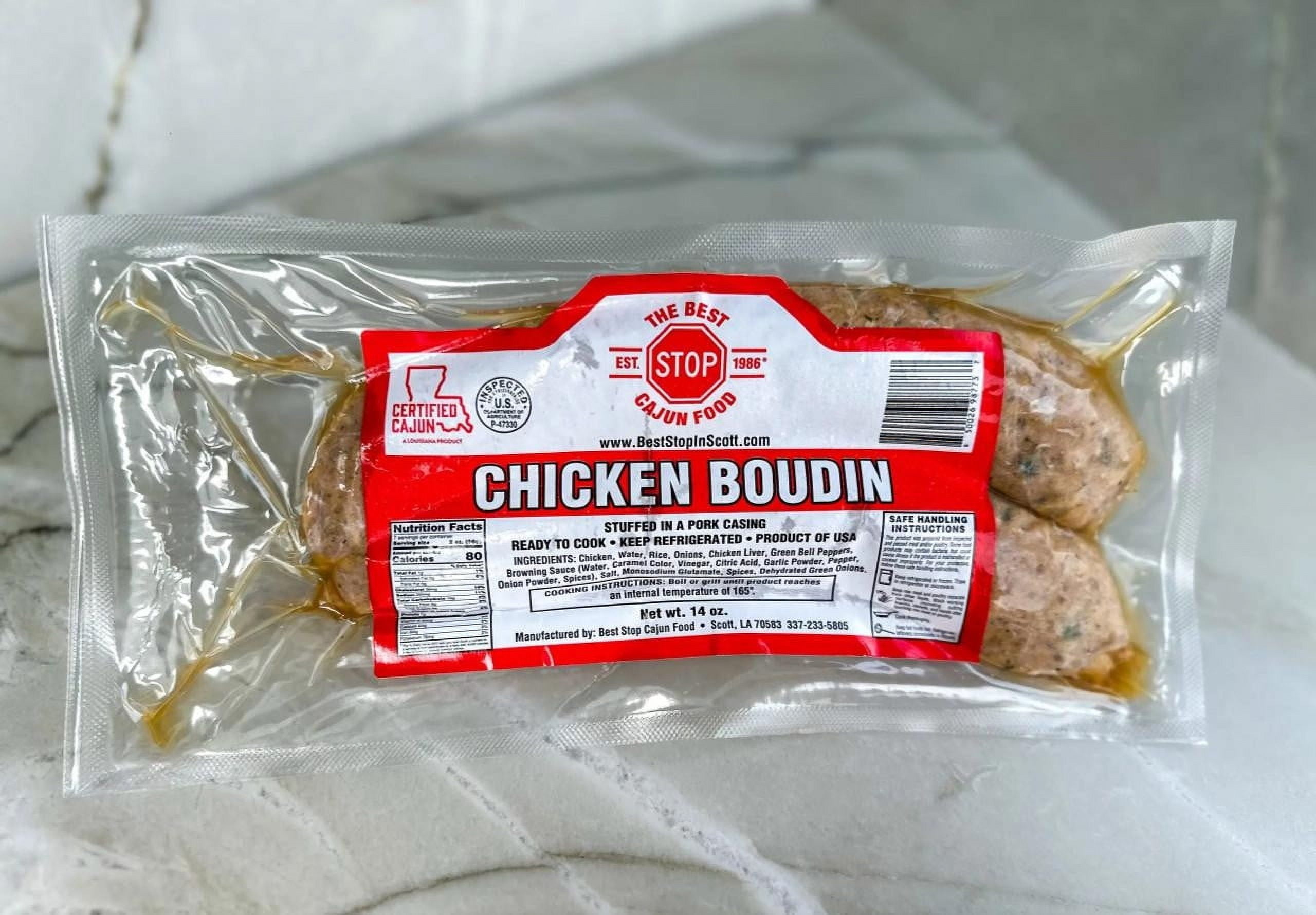 The Best Stop Chicken Boudin
