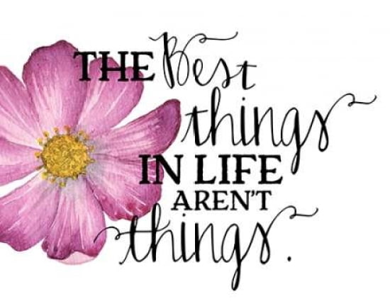 The Best Things in Life Canvas Art - Amy Cummings (22 x 28)