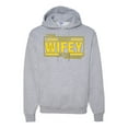 thumbnail image 1 of The Best Wifey in the Universe | Mens and Womens Mother's Day Hooded Sweatshirt Graphic Hoodie, Heather Grey, 3XL, 1 of 4